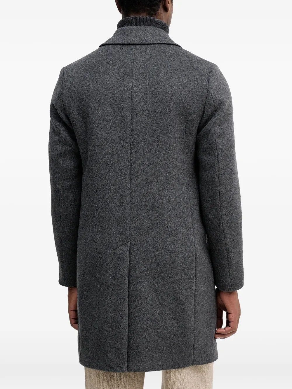  Sisley Single-breasted Coat - Grey 