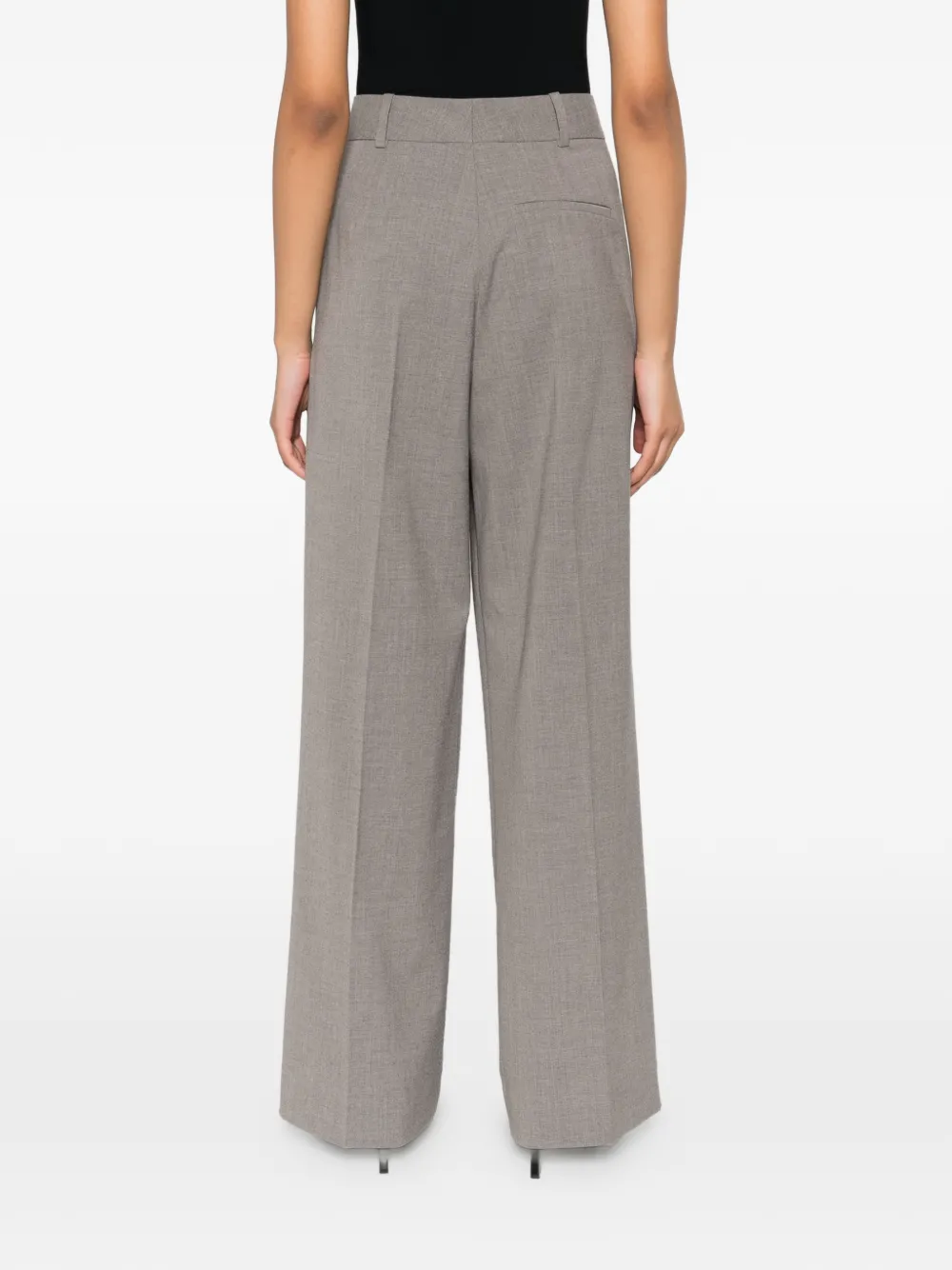 By Malene Birger Cymbaria geplooide broek Grijs
