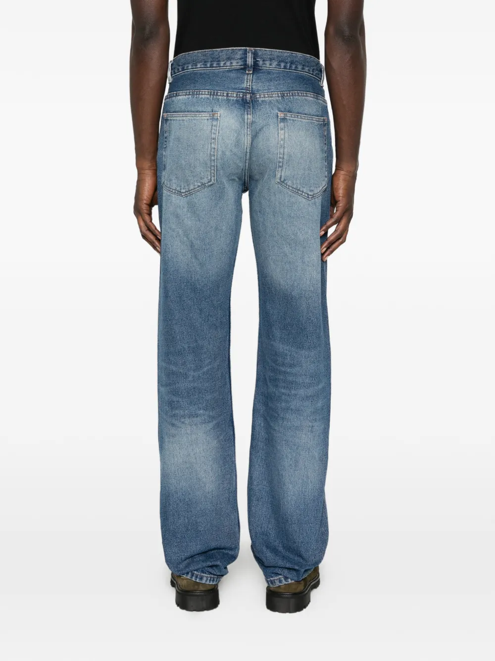 A.P.C. Jeans met vijf zakken Blauw