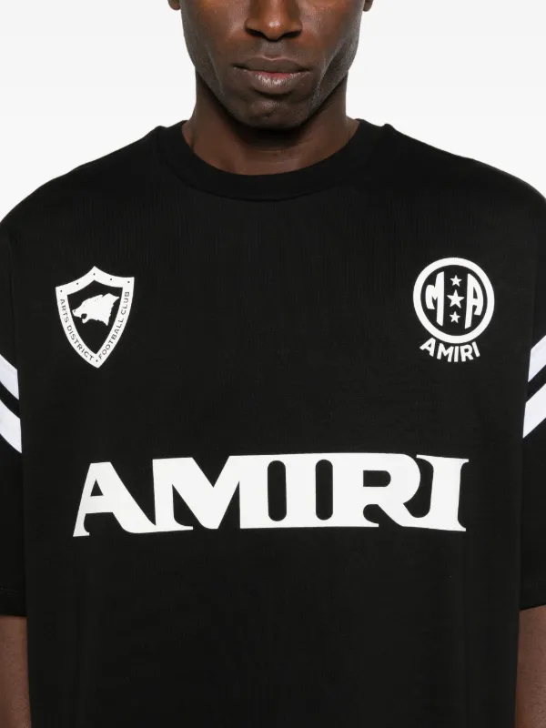 AMIRI クルーネック Tシャツ | ブラック | FARFETCH JP