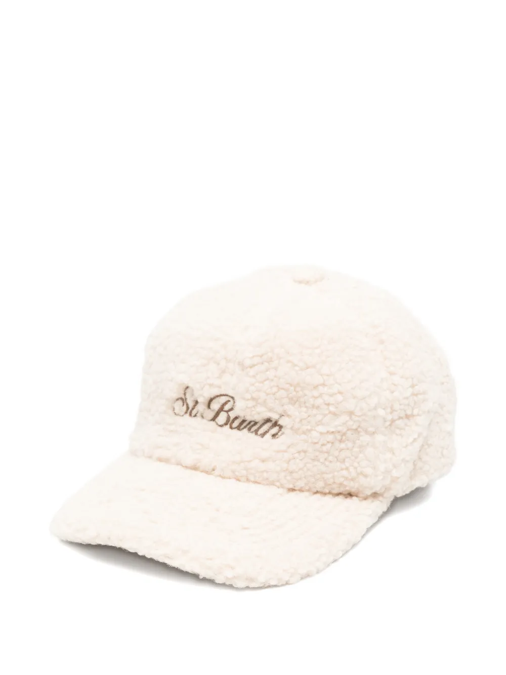 MC2 Saint Barth logo-embroidered baseball hat - Toni neutri