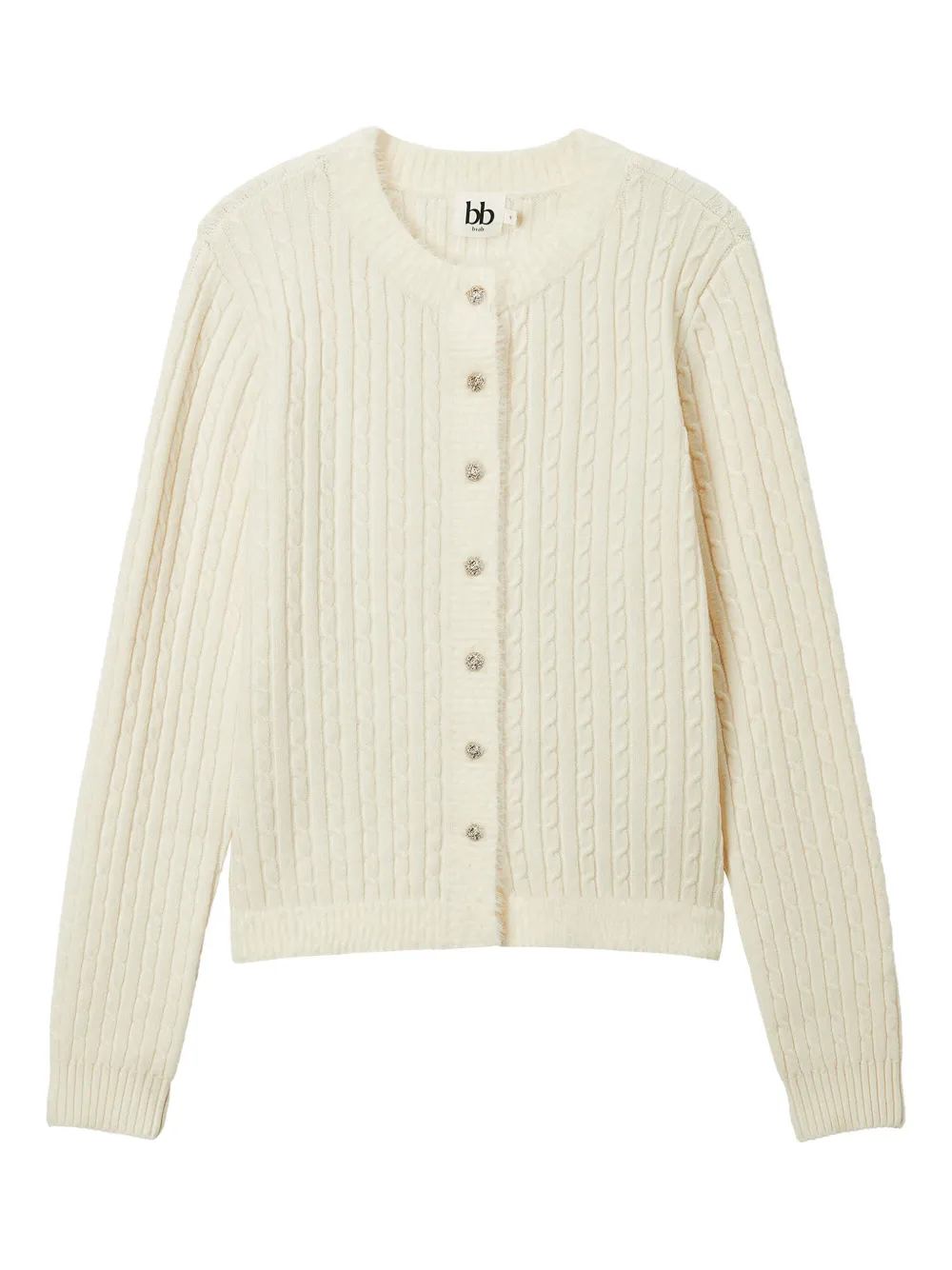 b+ab cable knit button cardigan - Toni neutri