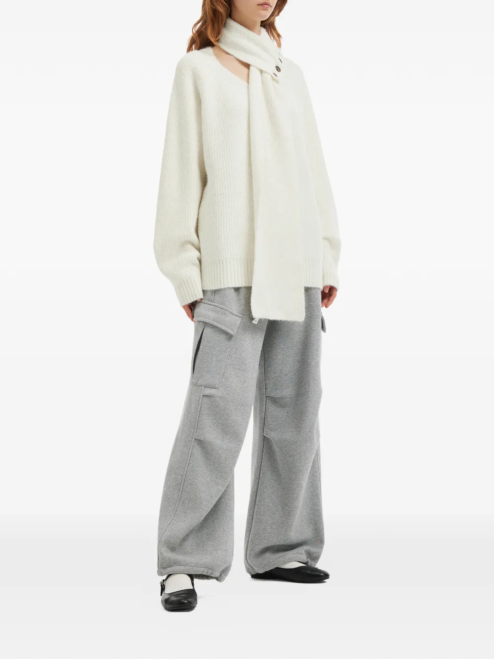 b+ab button roll-neck sweater | Jumpers | Image 2