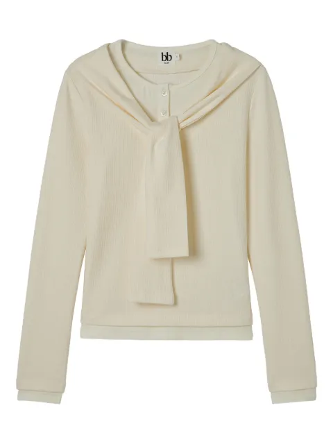 b+ab top con detalle de moño