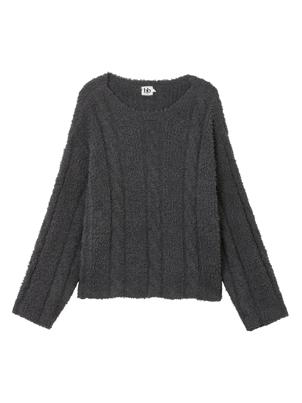b+ab long-sleeve sweater - Grigio