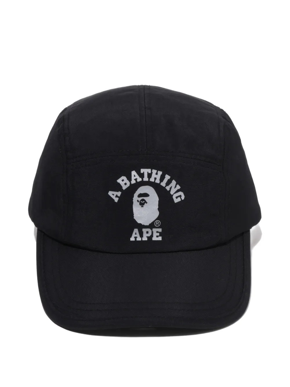 A BATHING APE® logo cap | Black | Image 1