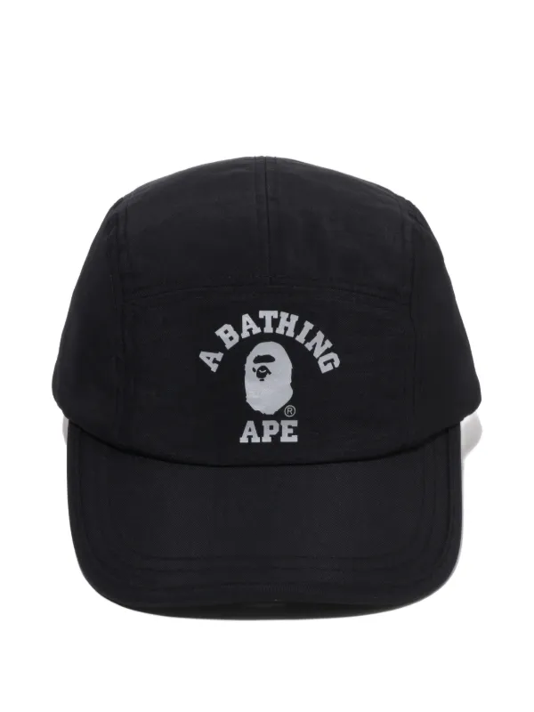 BAPE NEIGHBORHOOD キャップ　帽子　ブラック　黒 A BATHING APE - ☆ 新品BAPE X neighborhood PANEL CAPロゴキャップの