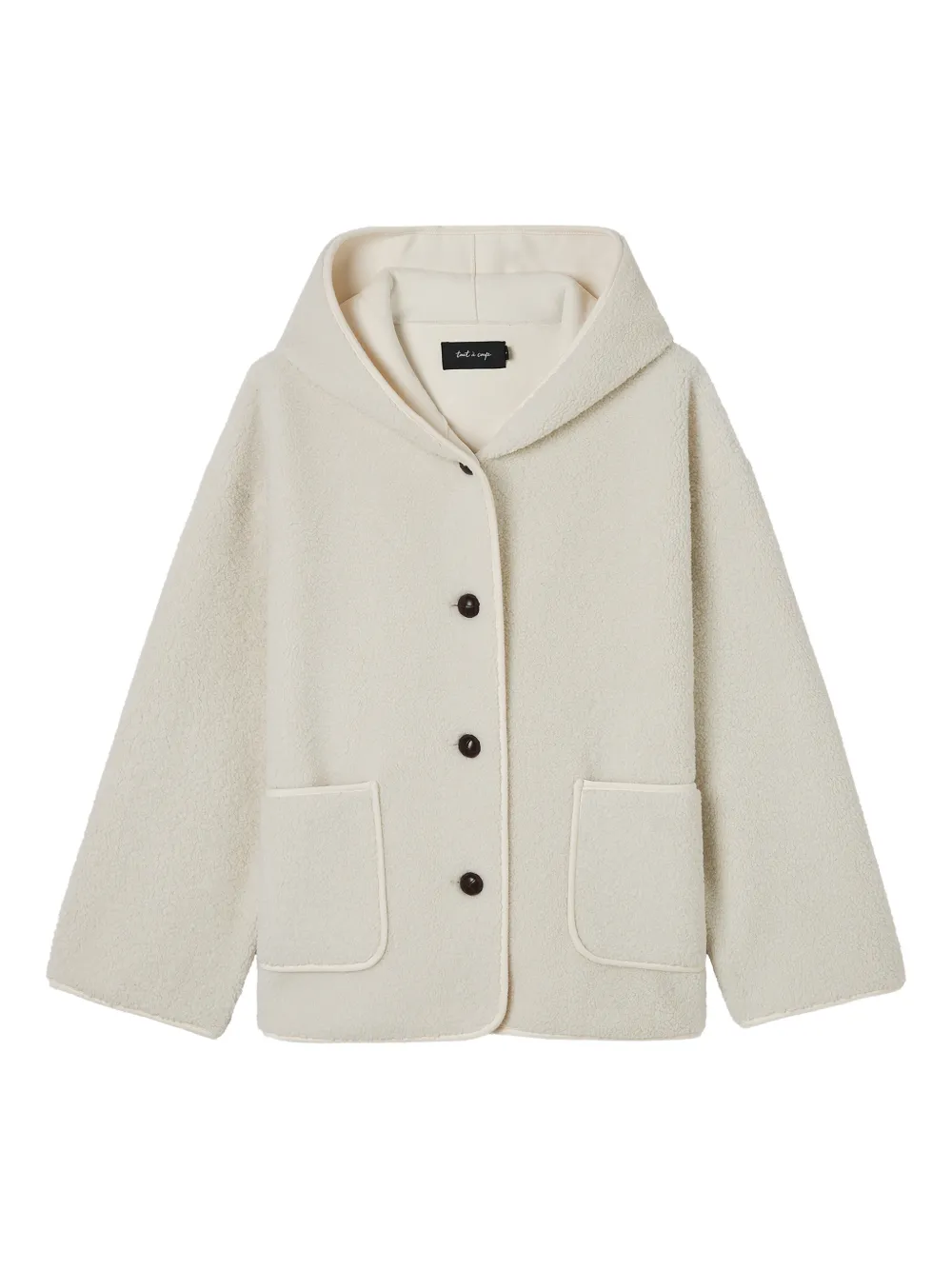 tout a coup hooded pocket jacket - Toni neutri