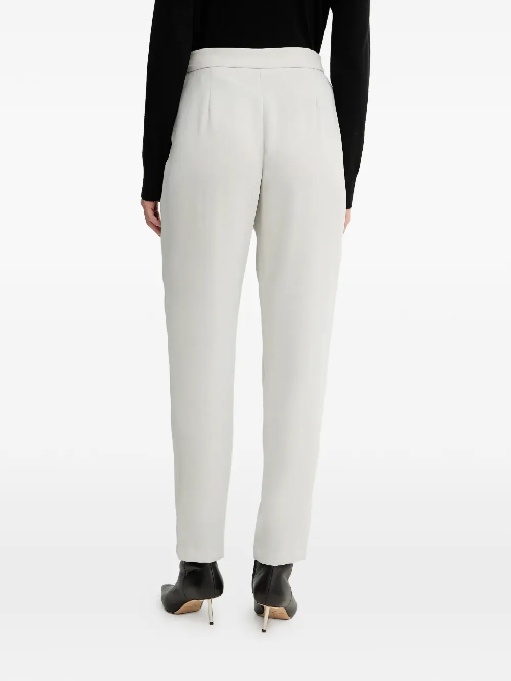  Armani Exchange Logo-plaque Trousers - Neutrals 