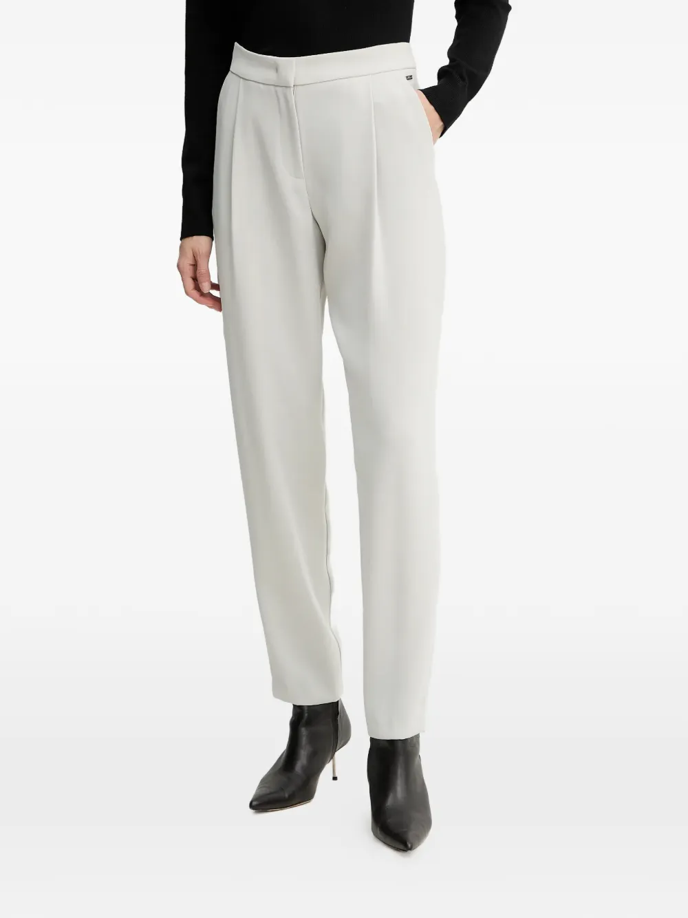 Armani Exchange Pantaloni con placca logo - Toni neutri