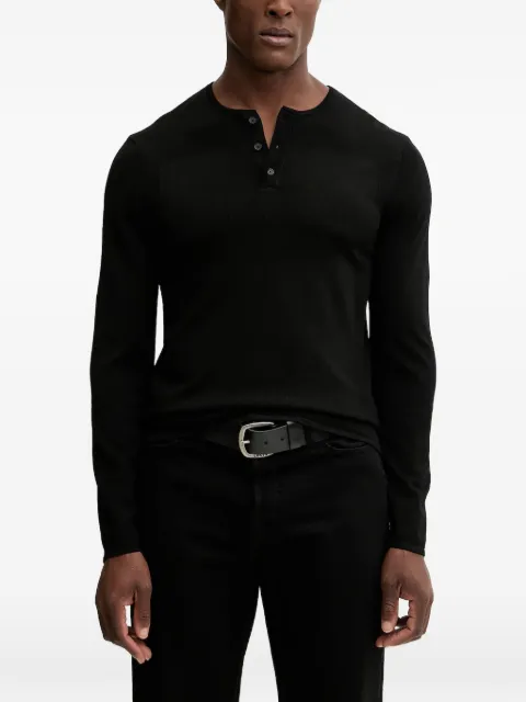 Armani Exchange suéter con botones