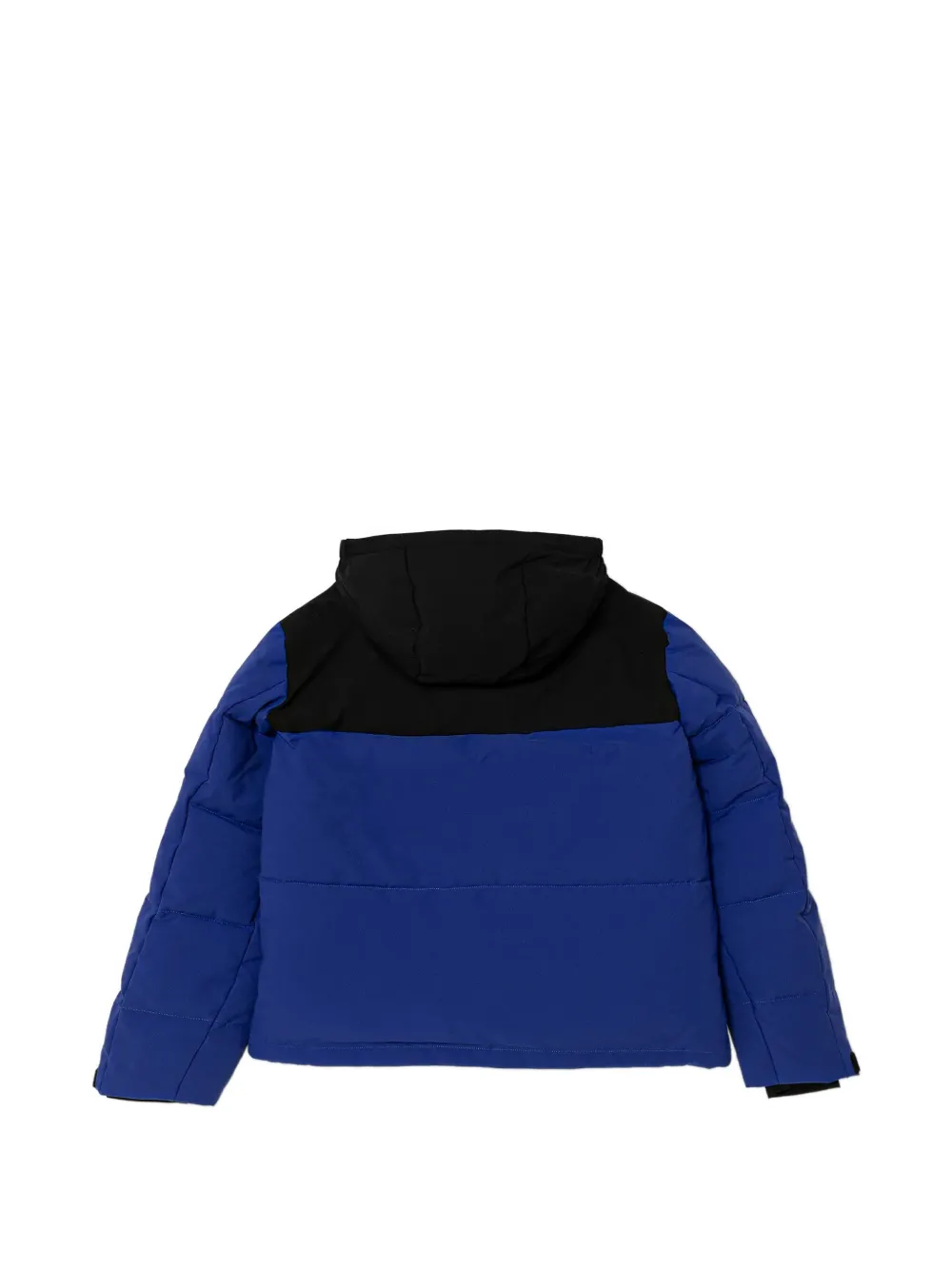 Emporio Armani Kids Jack met colourblocking en capuchon Blauw