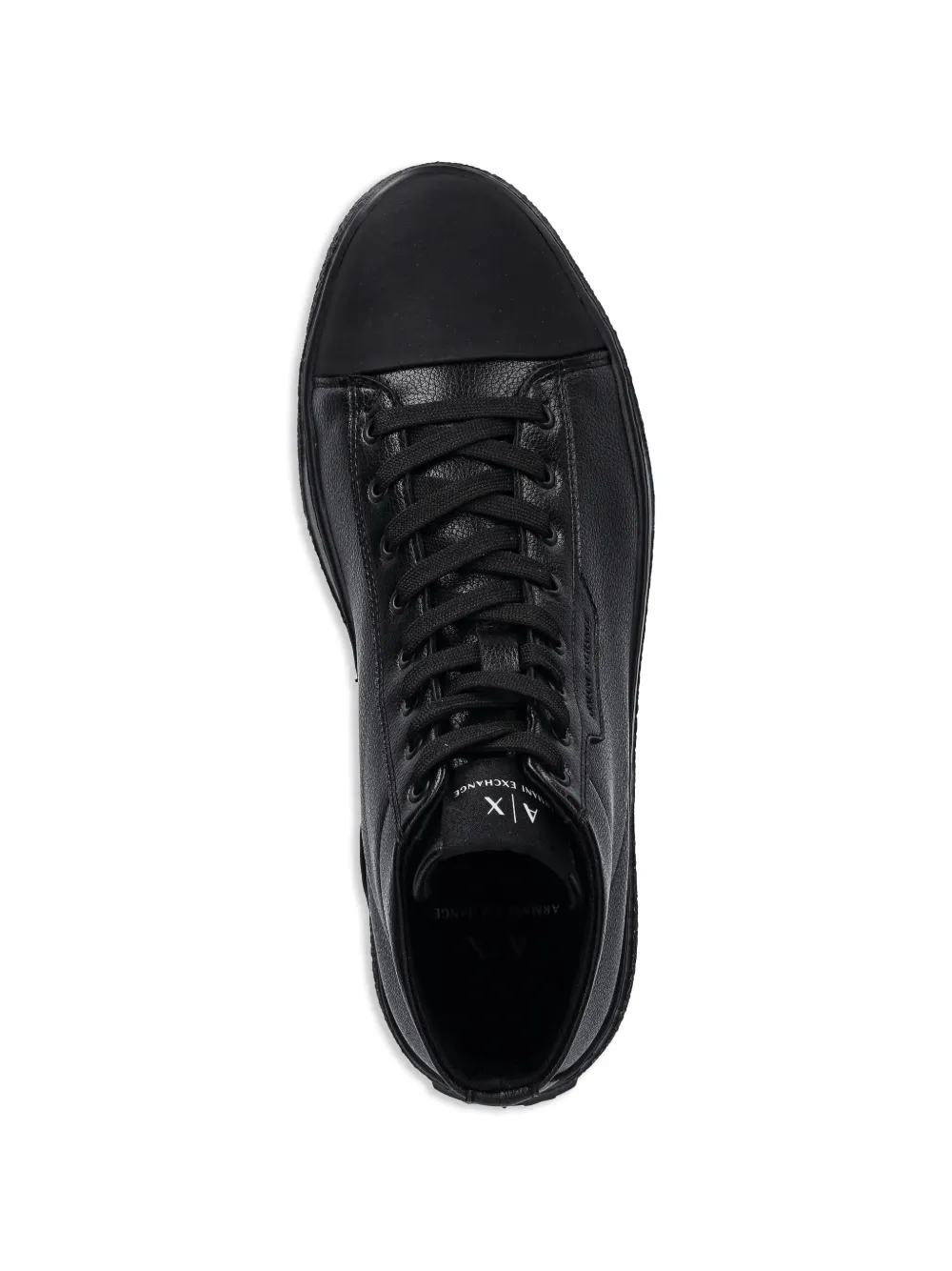Armani Exchange High-top sneakers Zwart