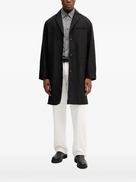 Armani Exchange button-fastening coat