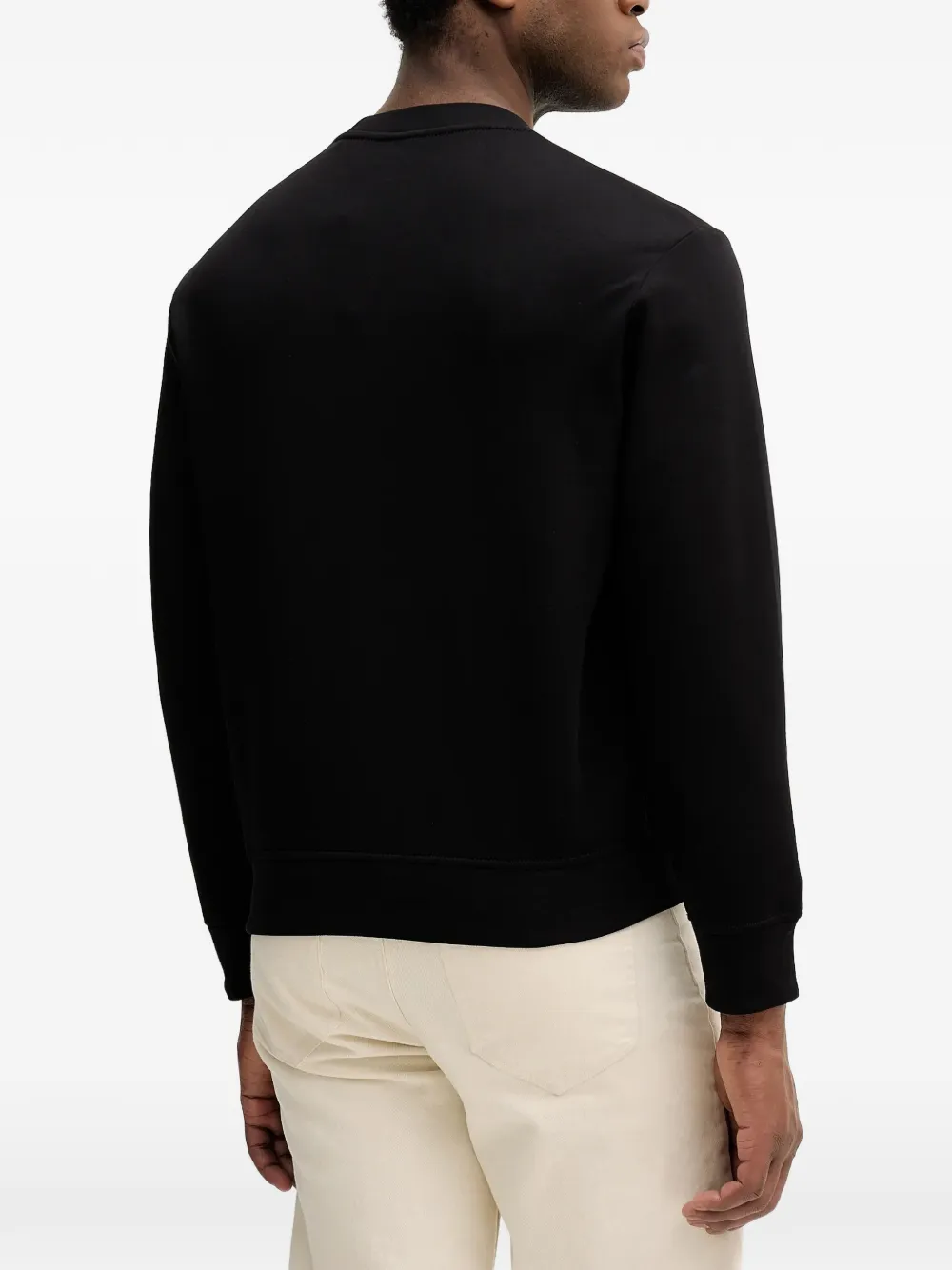  Armani Exchange Logo Sweatshirt - Black 