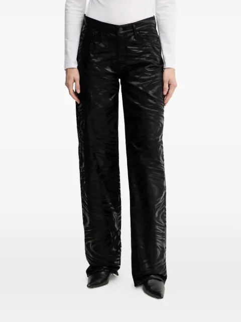 Armani Exchange jeans con motivo de cebra