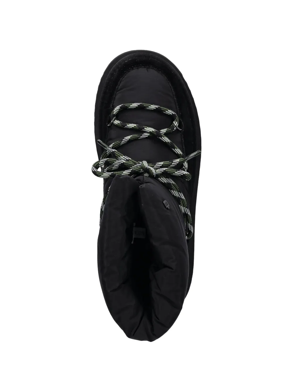 Baldinini padded platform ankle boots Zwart