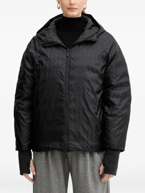 Armani Exchange hooded patterned jacket