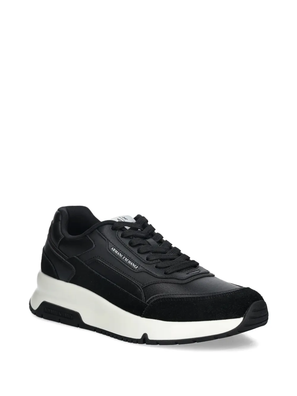 Armani Exchange suede-panel sneakers | Low-Tops | Image 2