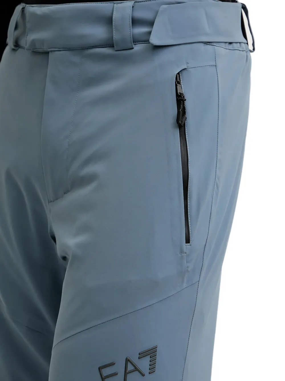 Ea7 Emporio Armani Skibroek met logo afwerking Blauw