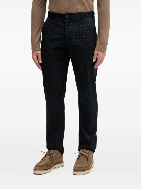 Armani Exchange pantalones con placa del logo
