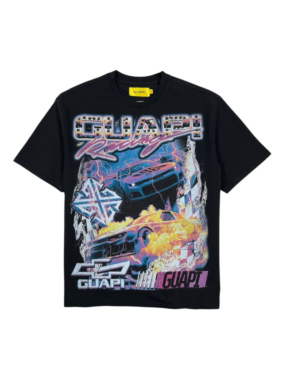 GUAPI Nitro Drift Tee V1 graphic T-shirt | Black | Image 1