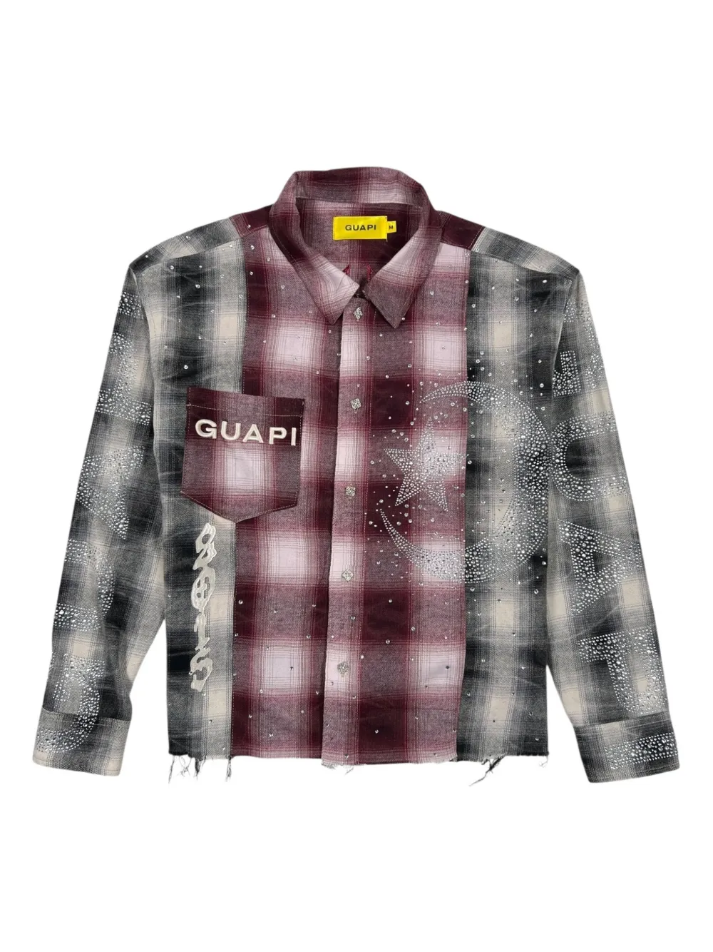 GUAPI embellished shirt | Red | Image 1