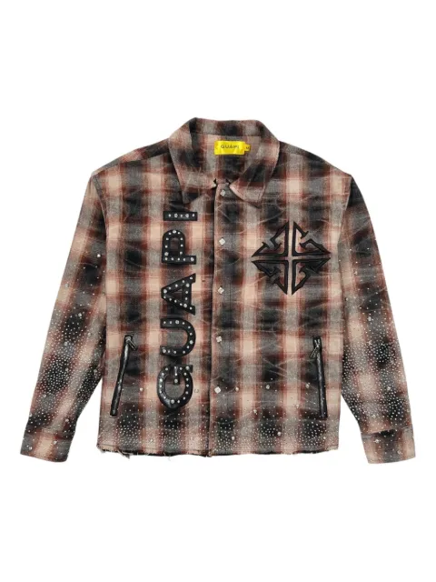 GUAPI rhinestone-embellishment shirt