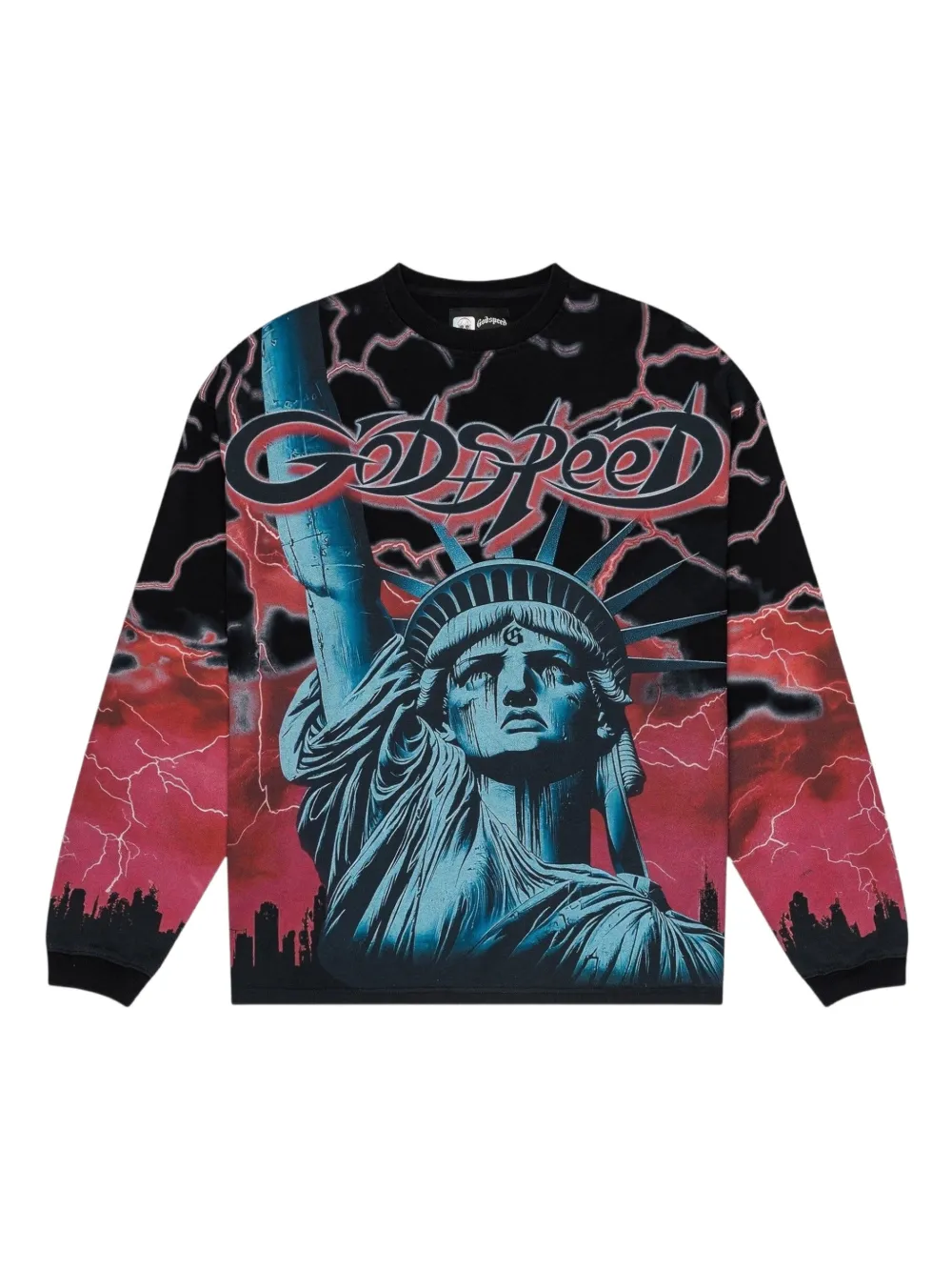 GODSPEED Voltage LS long-sleeve sweater | Black | Image 1