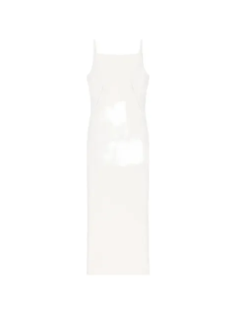 Givenchy robe longue en crêpe cady