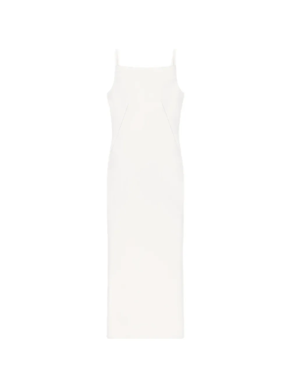 Givenchy sliced long dress in crepe cady