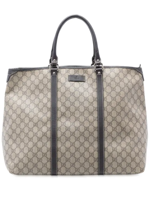 Gucci Pre-Owned 2016-2025 GG Supreme Weekender travel bag