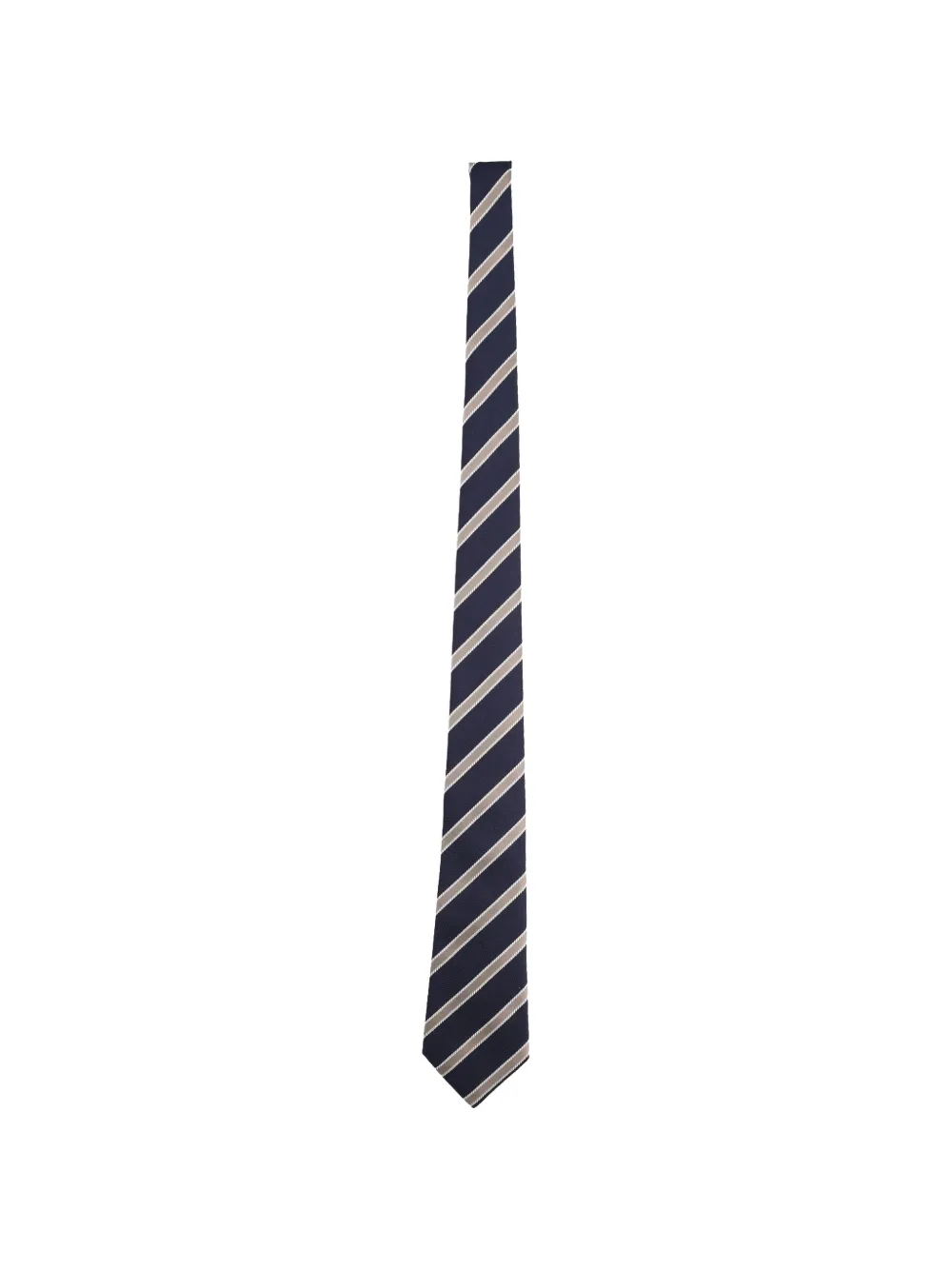 Giorgio Armani striped tie - Blu