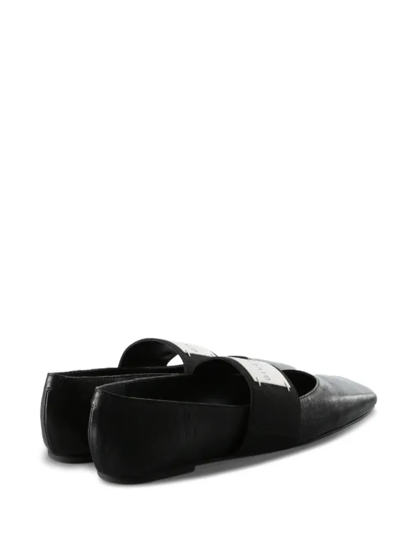 Givenchy Sliced Square フラットシューズ | ブラック | FARFETCH JP