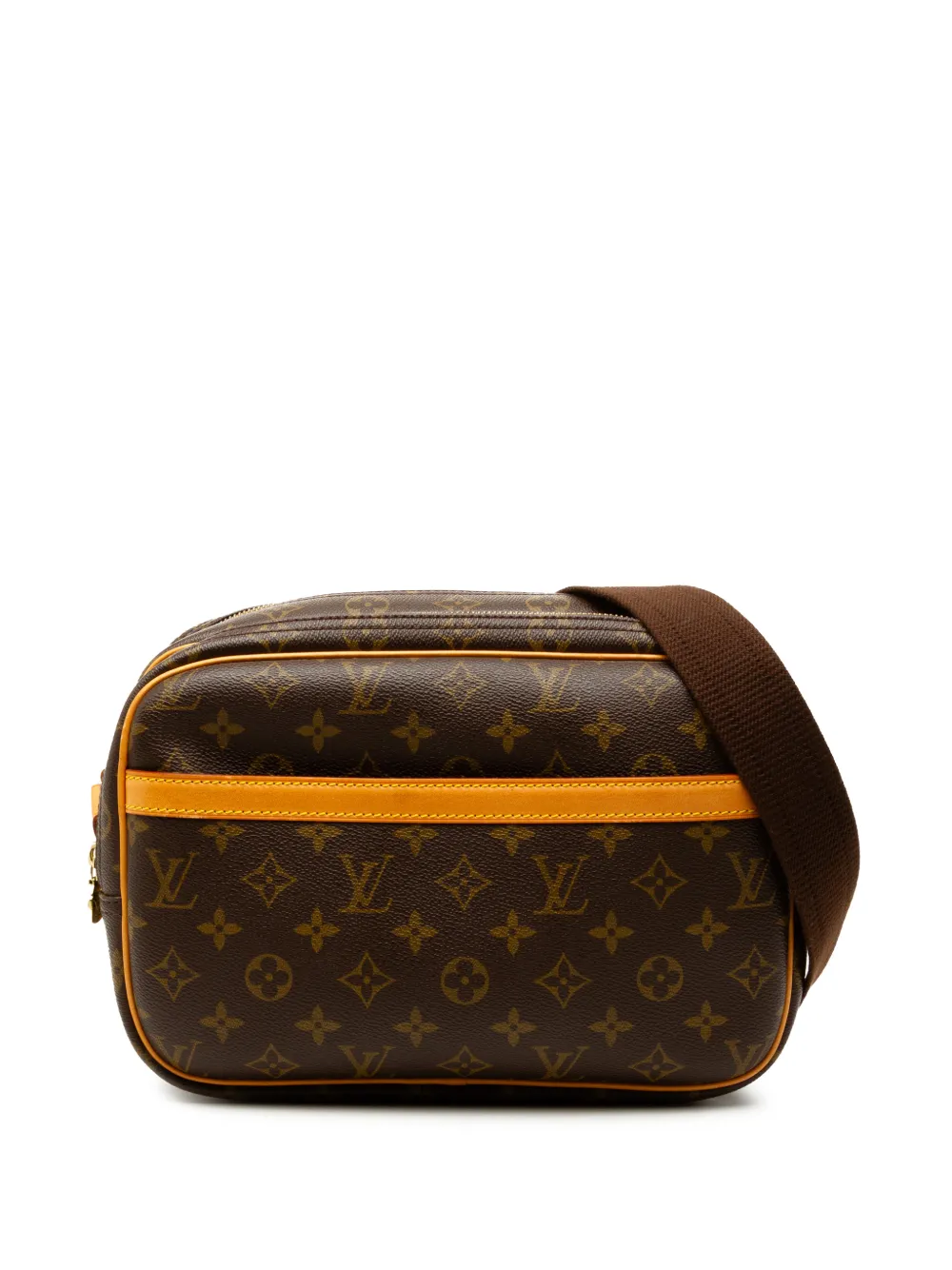 Louis Vuitton Pre-Owned 2002 Monogram Reporter PM Umhängetasche | Braun | Image 1