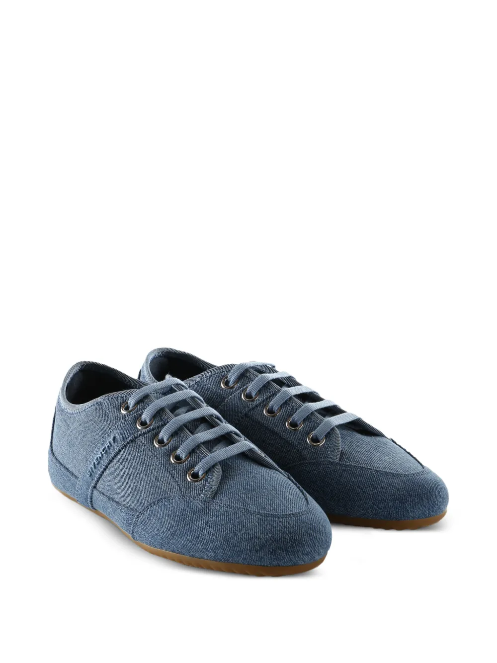 Givenchy Slim denim sneakers Blauw