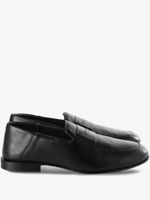Givenchy loafers i læder med logo