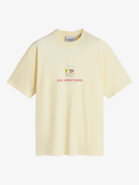 LES HÉRITIERS crew-neck T-shirt