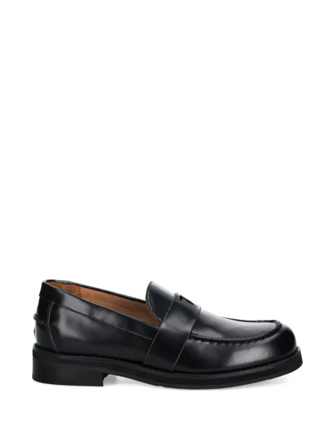 Trussardi leather loafers