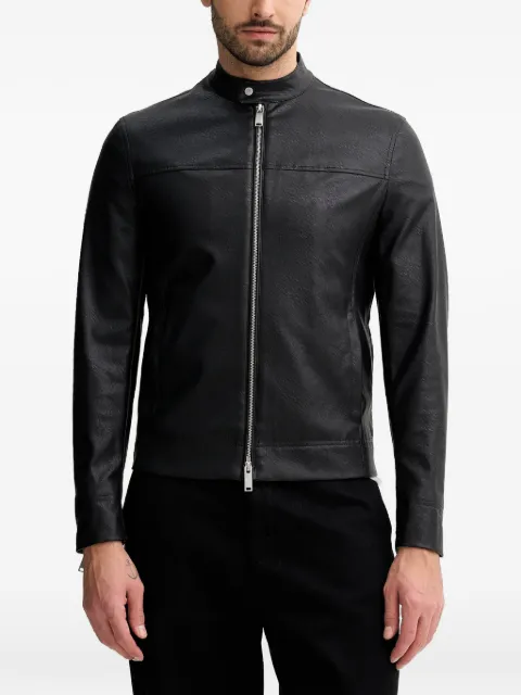 Sisley faux-leather jacket