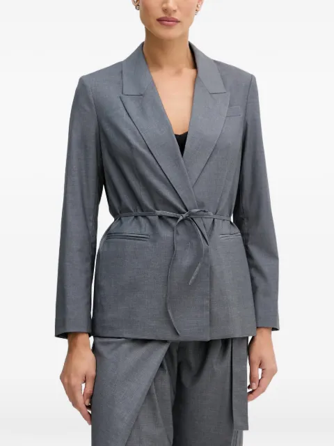 Sisley tie blazer