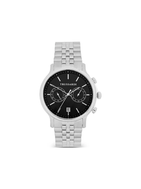 Trussardi T-Inedito 42mm 腕時計 | ブラック | FARFETCH JP