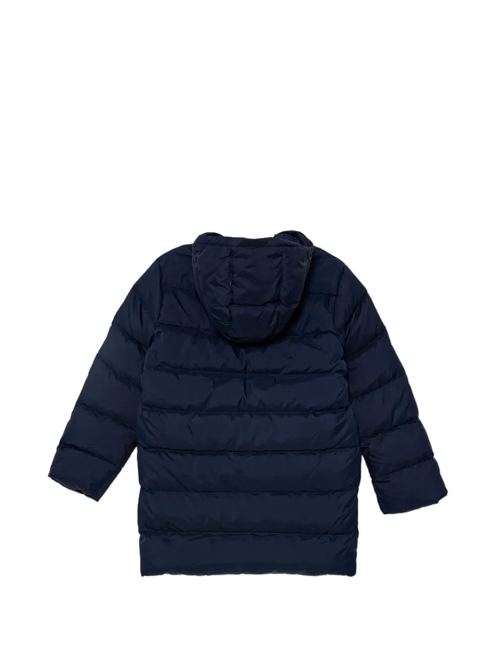 Benetton Hooded Quilted Coat - Blue 