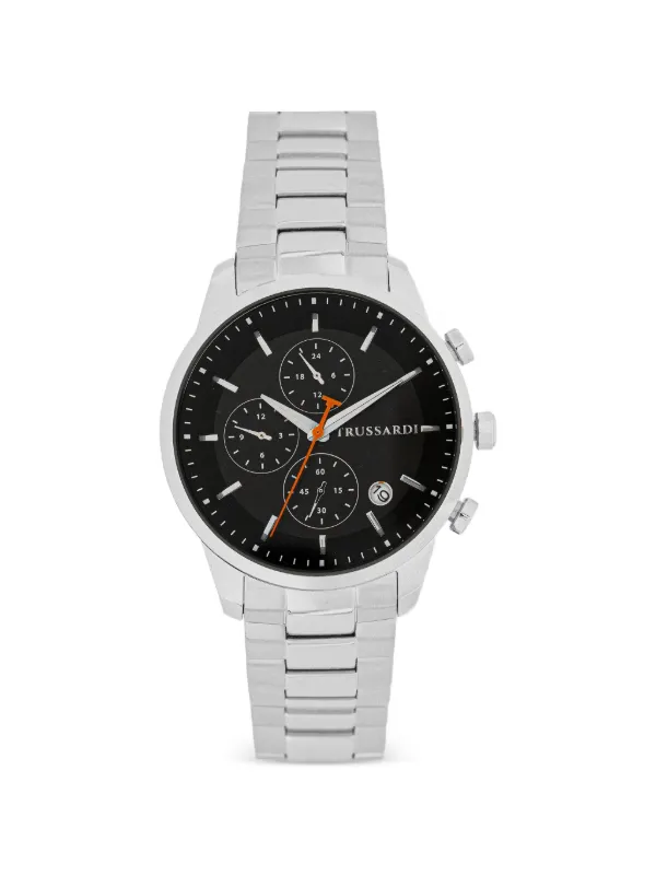 Trussardi クロノグラフ 45mm 腕時計 | ブラック | FARFETCH JP