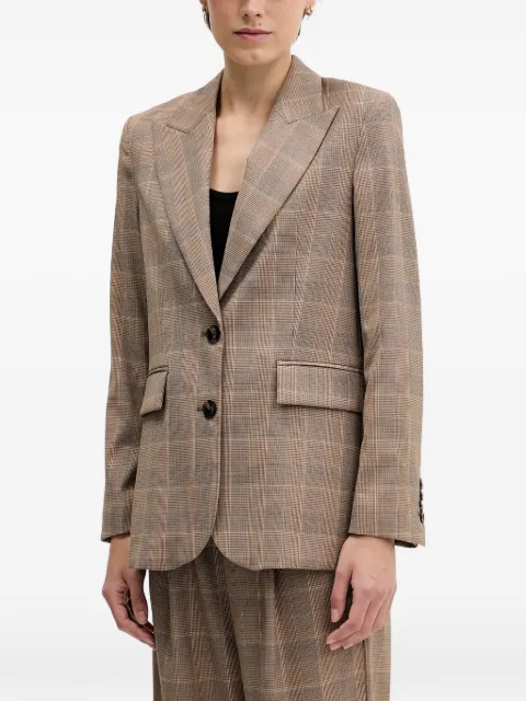 Sisley checked blazer