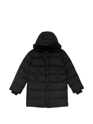 Columbia Hooded Puffer Jacket | Black | FARFETCH