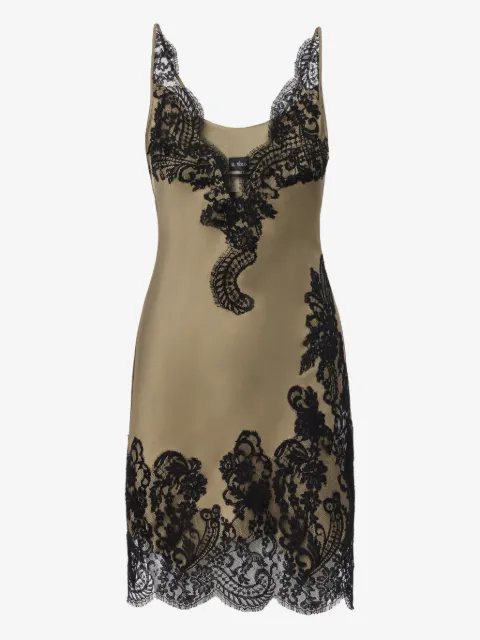 IL VOLO Cara lace-detail mini dress