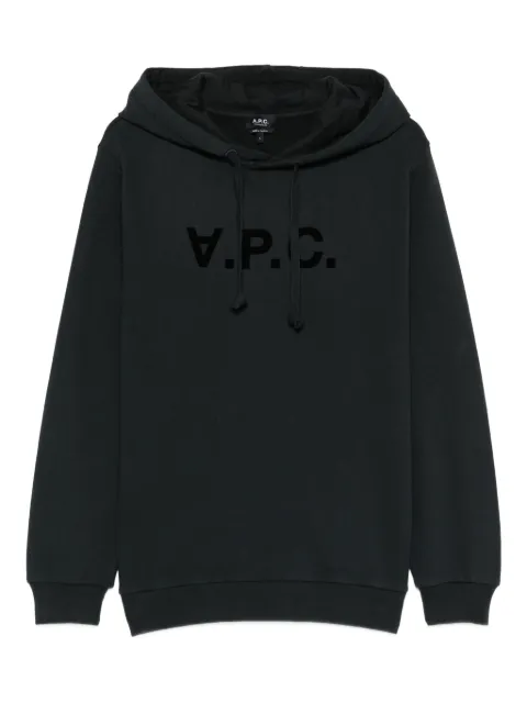 A.P.C. hoodie con logo estampado