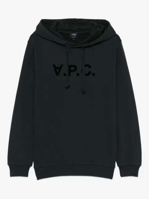 A.P.C. logo hoodie