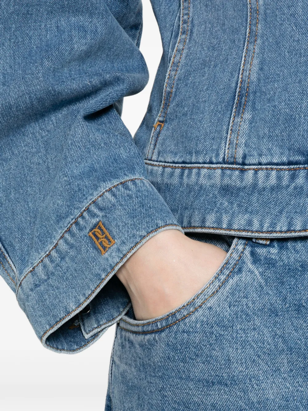 By Malene Birger Villies denim jack Blauw